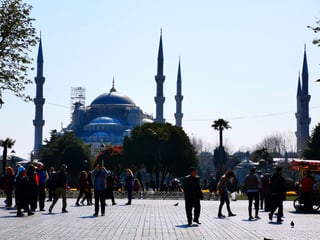 Visitantes extranjeros en Turquía