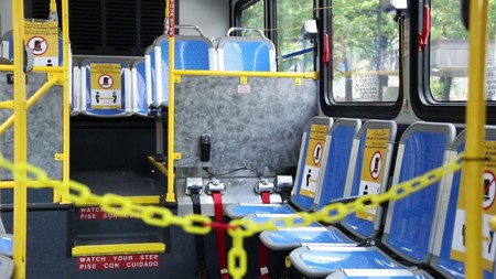 Medidas tomadas en vehículo de transporte