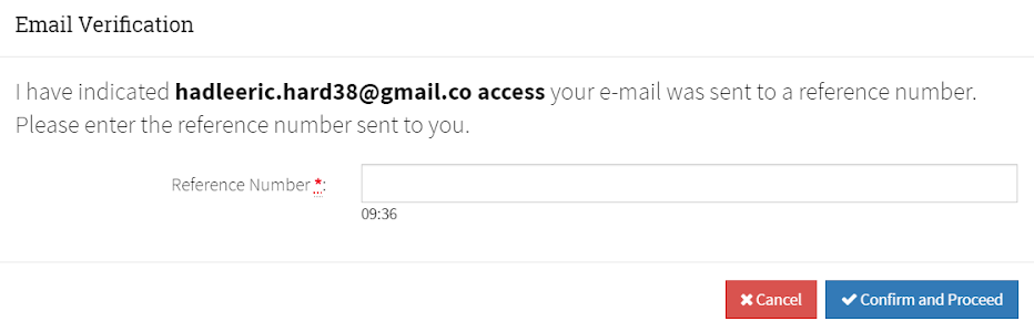 Email Verification